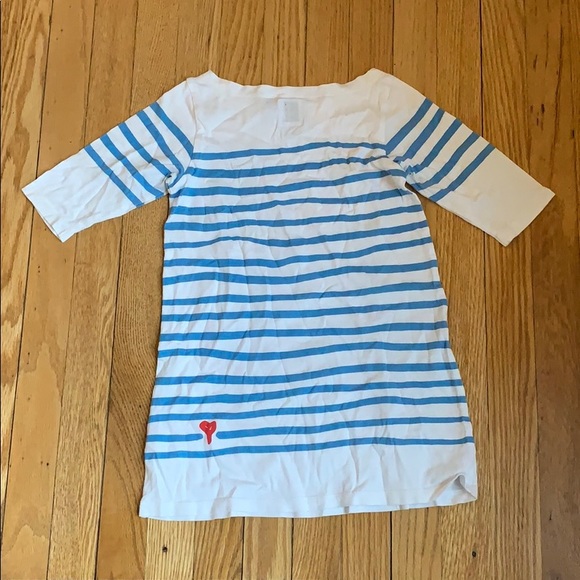 Girls Petit Bateau dress and leggings, sz 4! - Picture 3 of 7